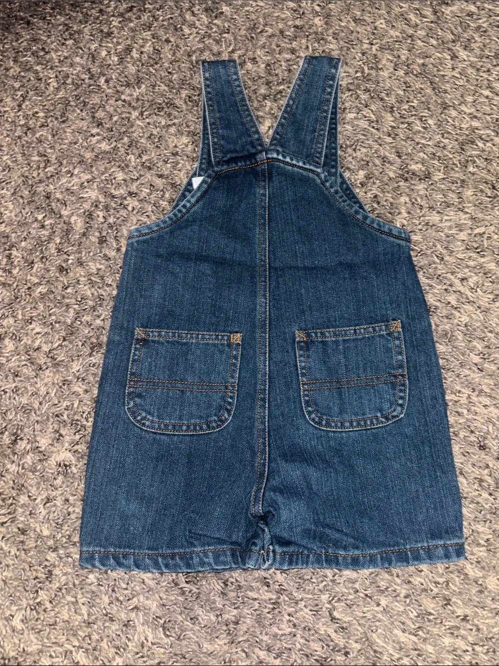 Carhartt 24 months Blue Denim Shortall Overalls (LIKE NEW)